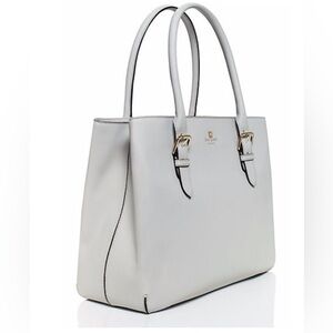 Kate Spade Cove Street Airel Smokey Gray Satchel/Shoulder Bag—BEAUTIFUL! Roomy!